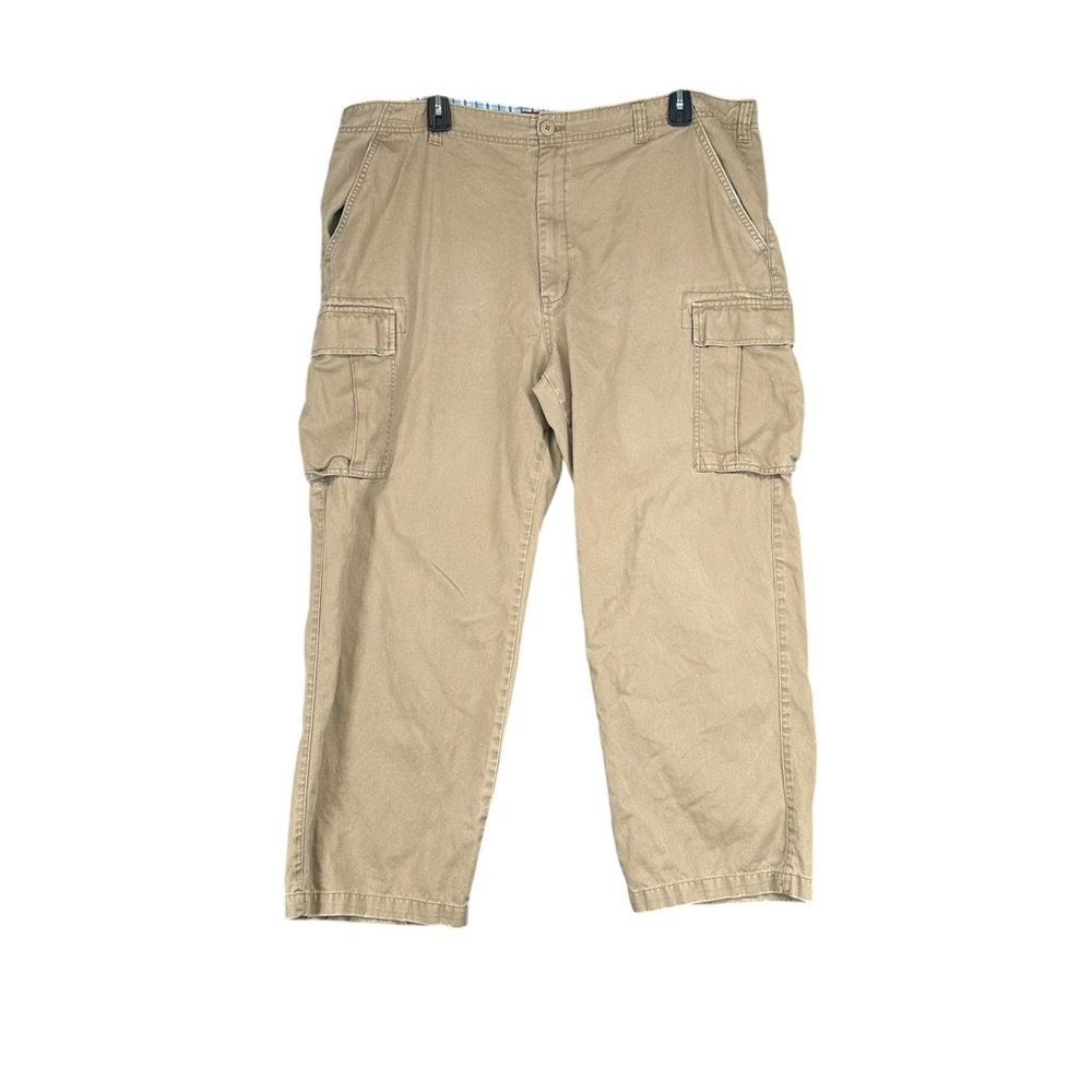 626 Blue Men’s 46x30 Tan Cargo Pants‎ Cotton Blend Utility Rugged Workwear